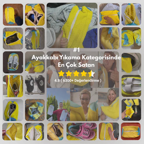Deformasyon Önleyici Ayakkabı Yıkama Çantası