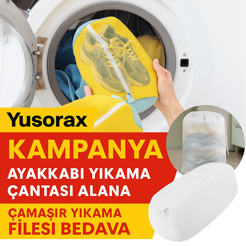 Deformasyon Önleyici Ayakkabı Yıkama Çantası