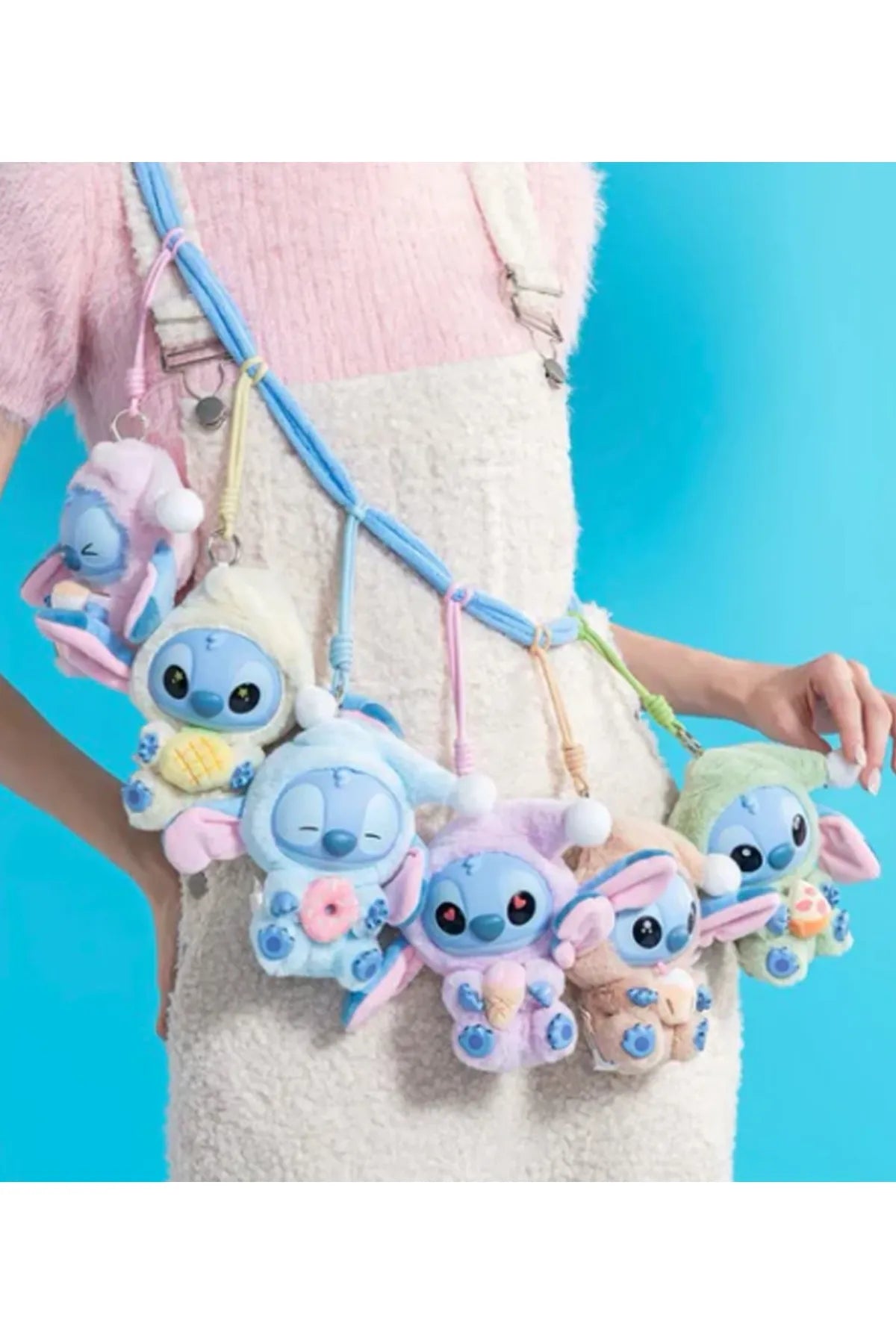 STITCH LABUBU – Sevimli Mini Peluş Arkadaş | Hediye & Koleksiyonluk