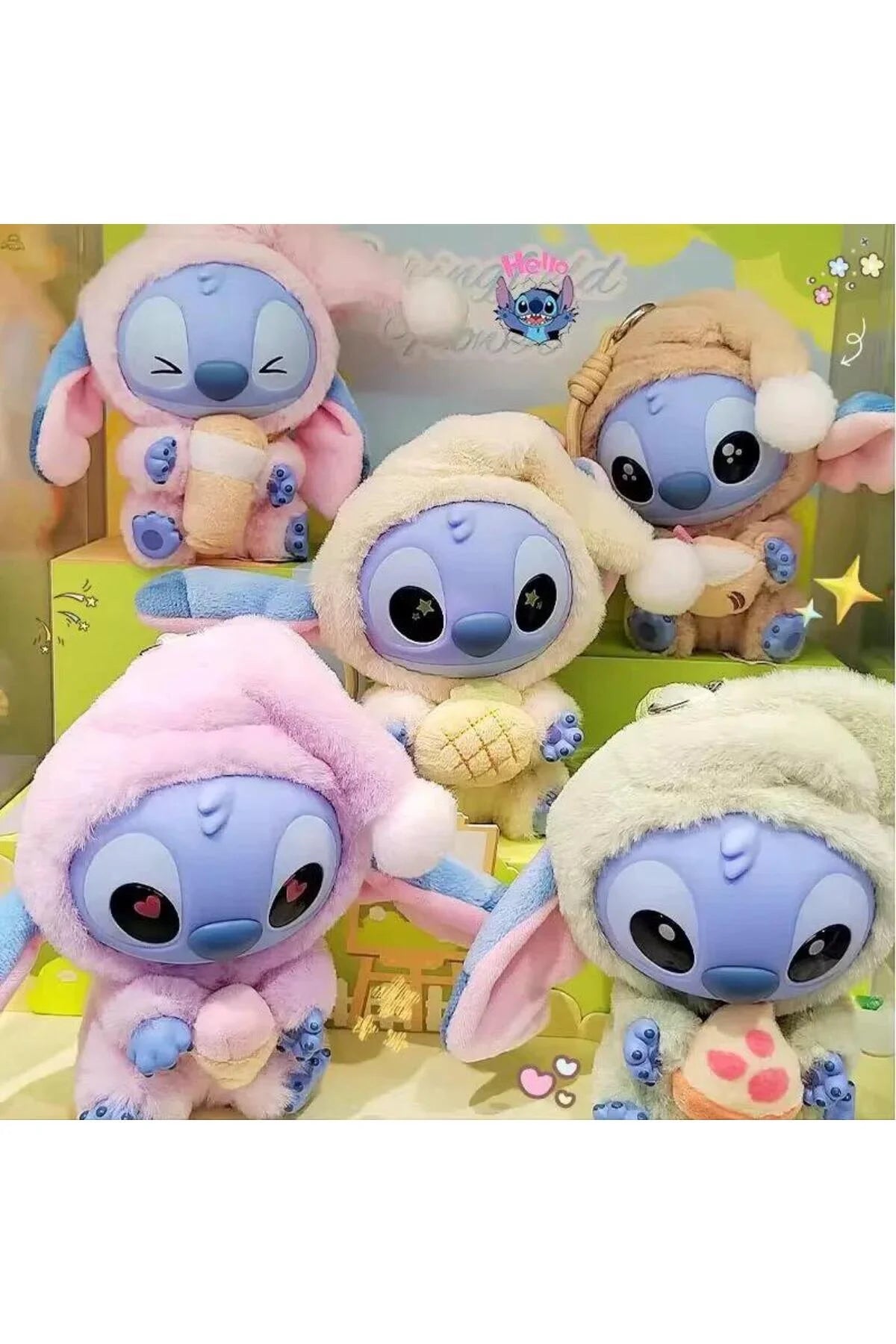 STITCH LABUBU – Sevimli Mini Peluş Arkadaş | Hediye & Koleksiyonluk