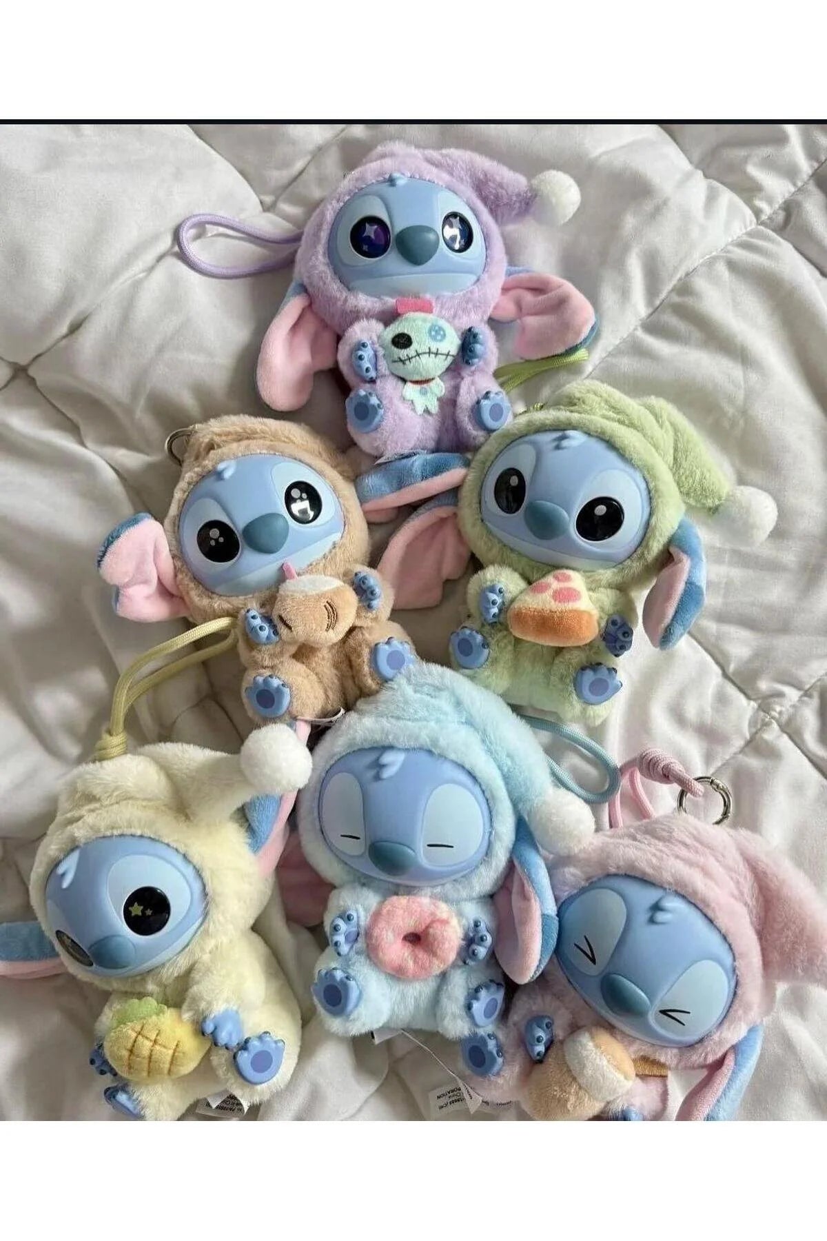 STITCH LABUBU – Sevimli Mini Peluş Arkadaş | Hediye & Koleksiyonluk